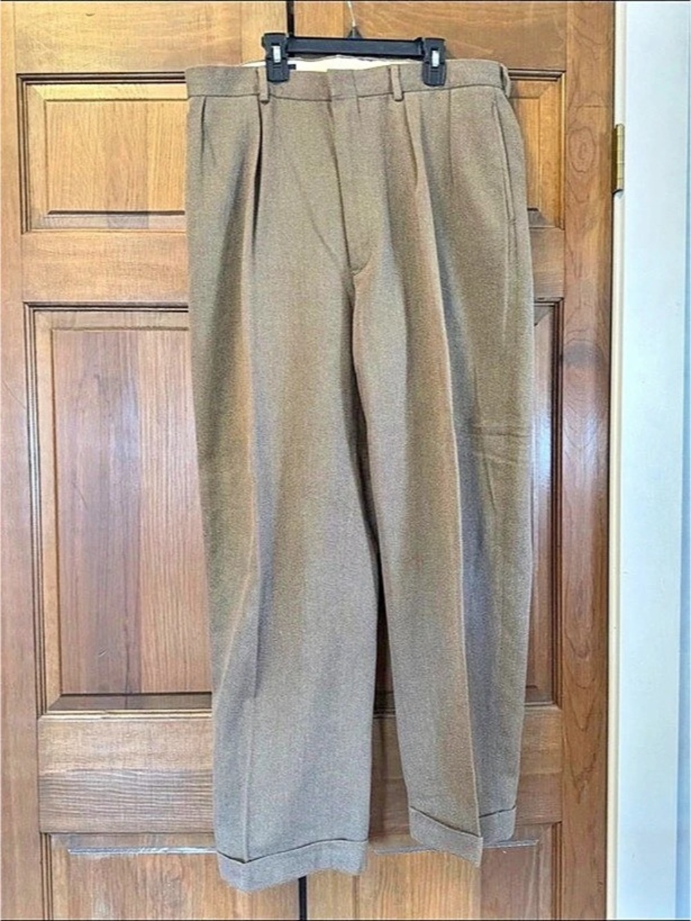 Polo Ralph Lauren Men's Cotton Dress Pants Brown Waist 38x30